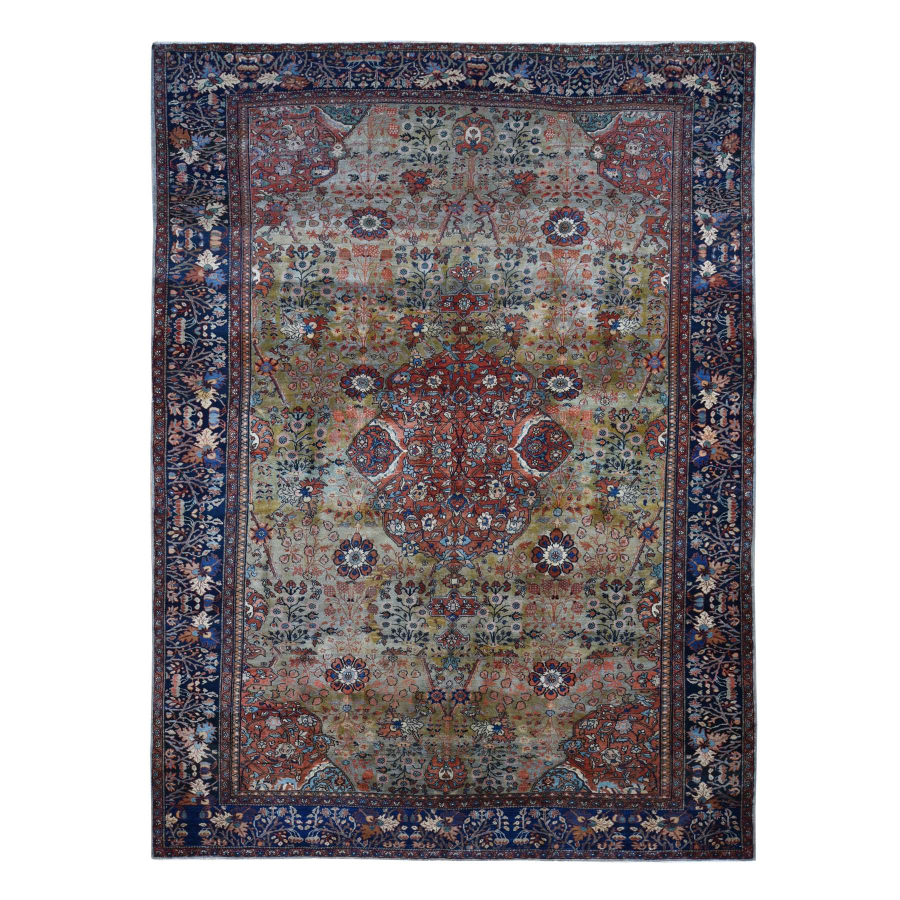 Overdyed & Vintage Rugs LUV787320
